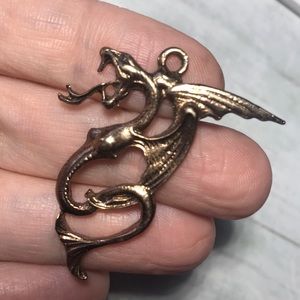 Fire Breathing Dragon Pendant